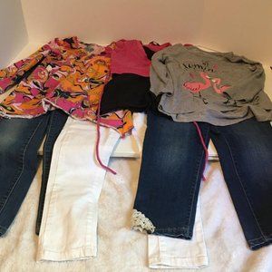 girls clothing lot 6 pieces